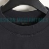 Balenciaga - 23FW Large Label Double B Crack Printed Long Sleeve T-shirt