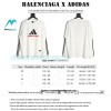 Balenciaga - Adidas Co-branded 22Fw Embroidery Fake Two Long Sleeves