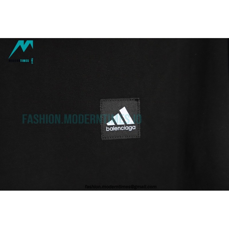 Balenciaga - Adidas Co-branded 22Fw Embroidery Fake Two Long Sleeves