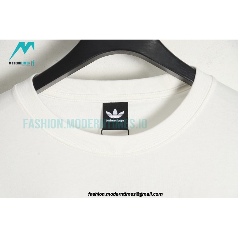 Balenciaga - Adidas Co-branded 22Fw Embroidery Fake Two Long Sleeves