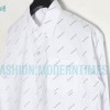 Balenciaga - 23SS Long-sleeved Shirt With Small Letters Full Of Bullets