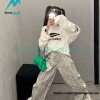 Balenciaga - 23FW 3M Embroidered Long Sleeve T-shirt