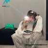Balenciaga - 23FW 3M Embroidered Long Sleeve T-shirt