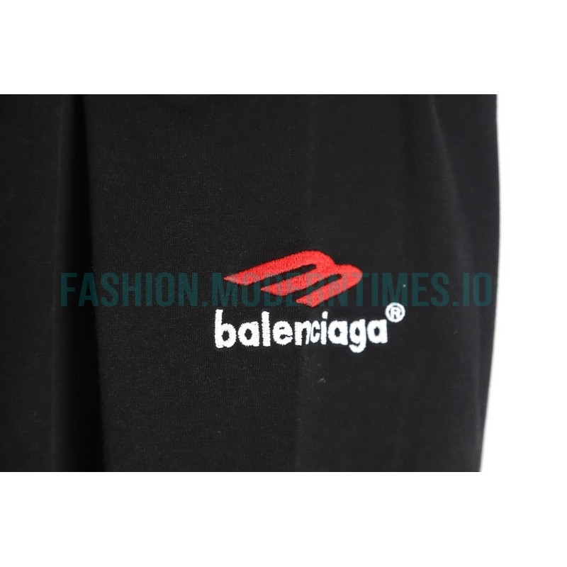 Balenciaga - 23FW 3M Embroidered Long Sleeve T-shirt