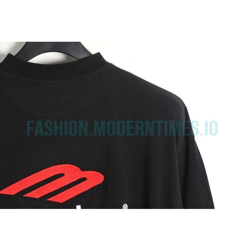 Balenciaga - 23FW 3M Embroidered Long Sleeve T-shirt