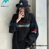 Balenciaga - 23FW 3M Embroidered Long Sleeve T-shirt
