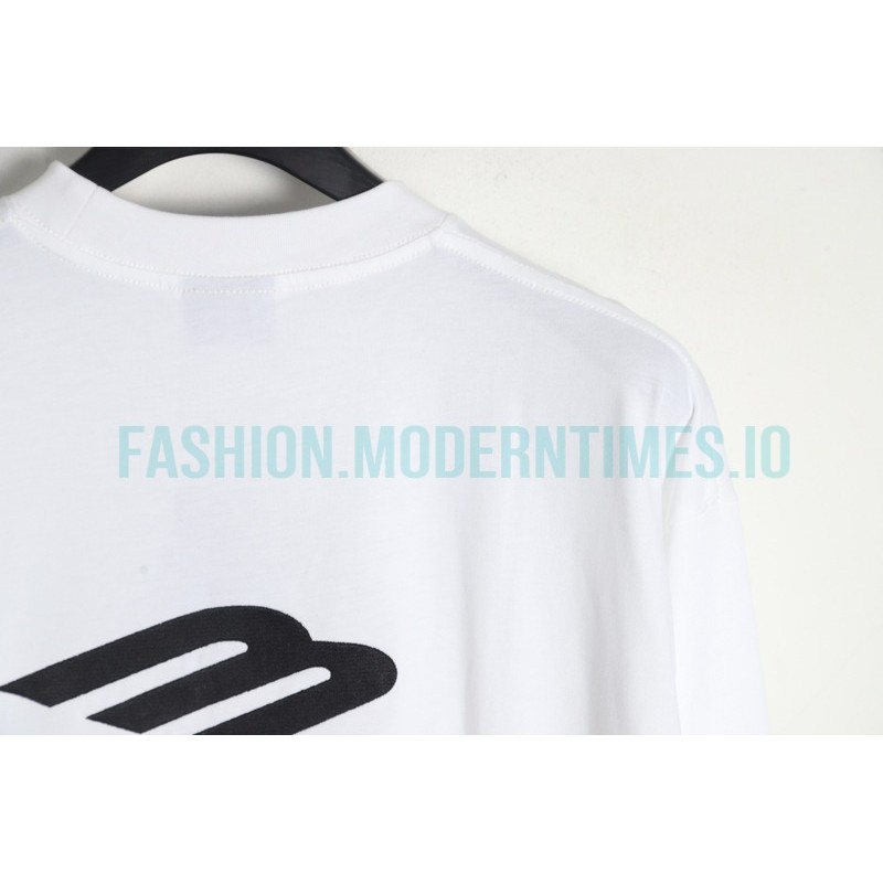 Balenciaga - 23FW 3M Embroidered Long Sleeve T-shirt