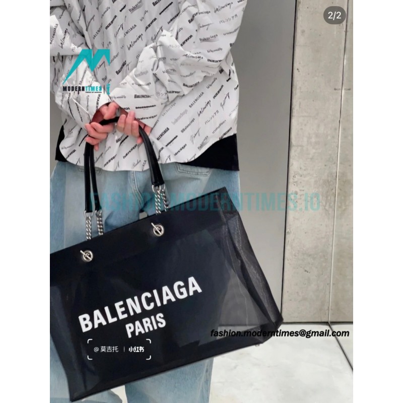 Balenciaga - 23FW Full Logo Signature Shirt