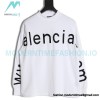 Balenciaga - 23Fw One-piece Seamless Embroidery Website Long Sleeve T-shirt