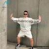 Balenciaga - 23Fw One-piece Seamless Embroidery Website Long Sleeve T-shirt