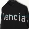 Balenciaga - 23Fw One-piece Seamless Embroidery Website Long Sleeve T-shirt