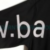 Balenciaga - 23Fw One-piece Seamless Embroidery Website Long Sleeve T-shirt
