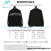 Balenciaga - 23Fw One-piece Seamless Embroidery Website Long Sleeve T-shirt