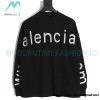 Balenciaga - 23Fw One-piece Seamless Embroidery Website Long Sleeve T-shirt