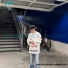 Balenciaga - 23SS Multi-element Print Full Label Long T-shirt