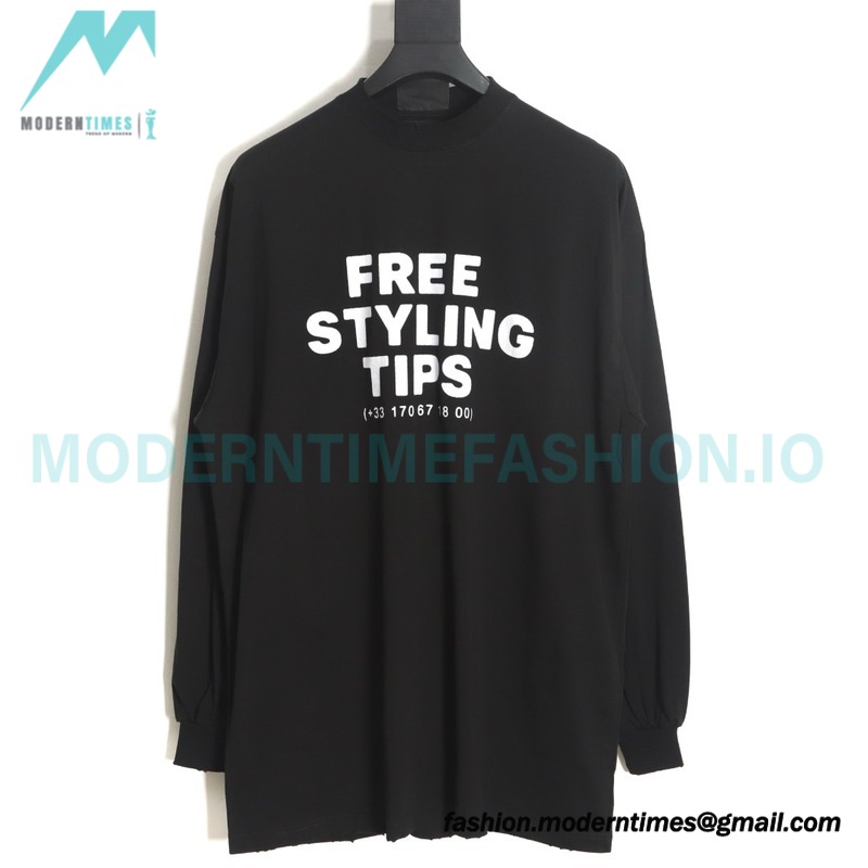 Balenciaga - 23SS Long Sleeve T-shirt