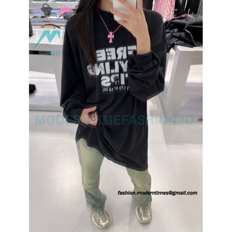 Balenciaga - 23SS Long Sleeve T-shirt