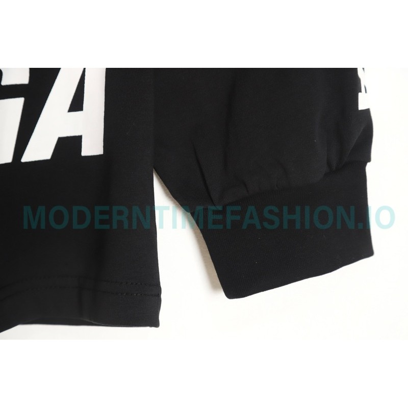 Balenciaga - 23ss Multi-element Print Full Label Long Sleeve T-shirt