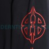 Balenciaga - 23FW Large Label Double B Crack Printed Long Sleeve T-shirt