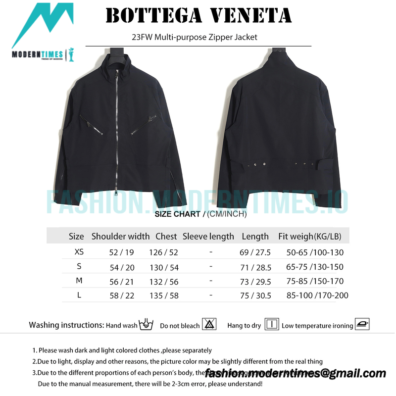 Bottega Veneta - 23FW Multi-purpose Zipper Jacket