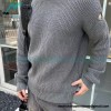 Bottega Veneta - 23FW Hollowed-out Shoulder Crewneck Sweater