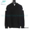 Bottega Veneta - 23FW Hollowed-out Shoulder Crewneck Sweater