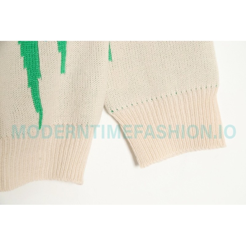 Bottega Veneta - 23ss Patchwork Crewneck Sweater