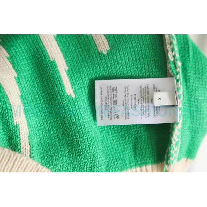 Bottega Veneta - 23ss Patchwork Crewneck Sweater