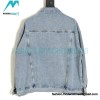 Comme Des Garcons - Denim Jacket With Big Hearts In Red