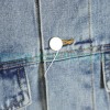 Comme Des Garcons - Denim Jacket With Big Hearts In Red