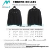 Chrome Hearts - 23FW Leather Star Ironed Diamond Crew-neck Hoodie