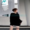 Chrome Hearts - 23FW Leather Star Ironed Diamond Crew-neck Hoodie