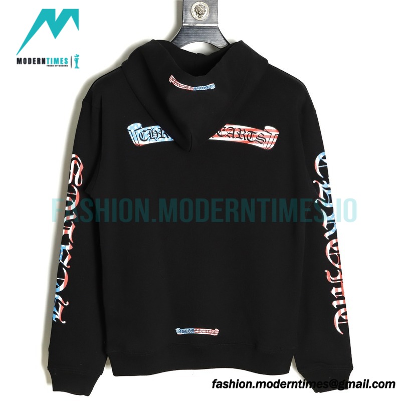 Chrome Hearts - 21FW Scroll Flag Hoodie