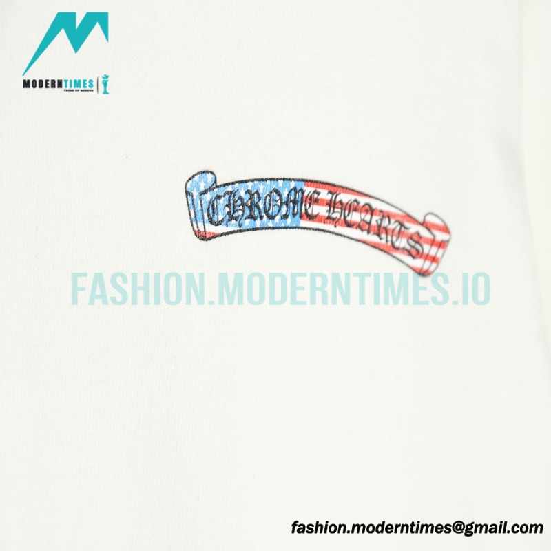 Chrome Hearts - 21FW Scroll Flag Hoodie