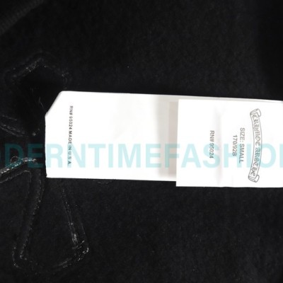Chrome Hearts - Leather Label Crew-neck Hoodie
