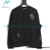 Chrome Hearts - Leather Label Crew-neck Hoodie