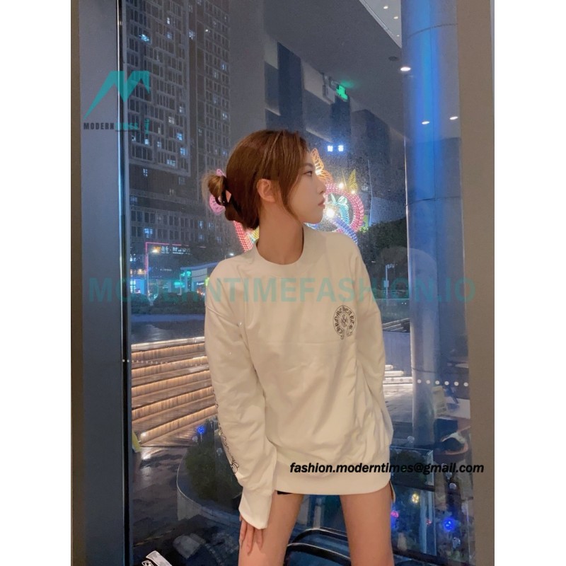 Chrome Hearts - 23FW Kirin Arms Printed Round Neck Hoodie