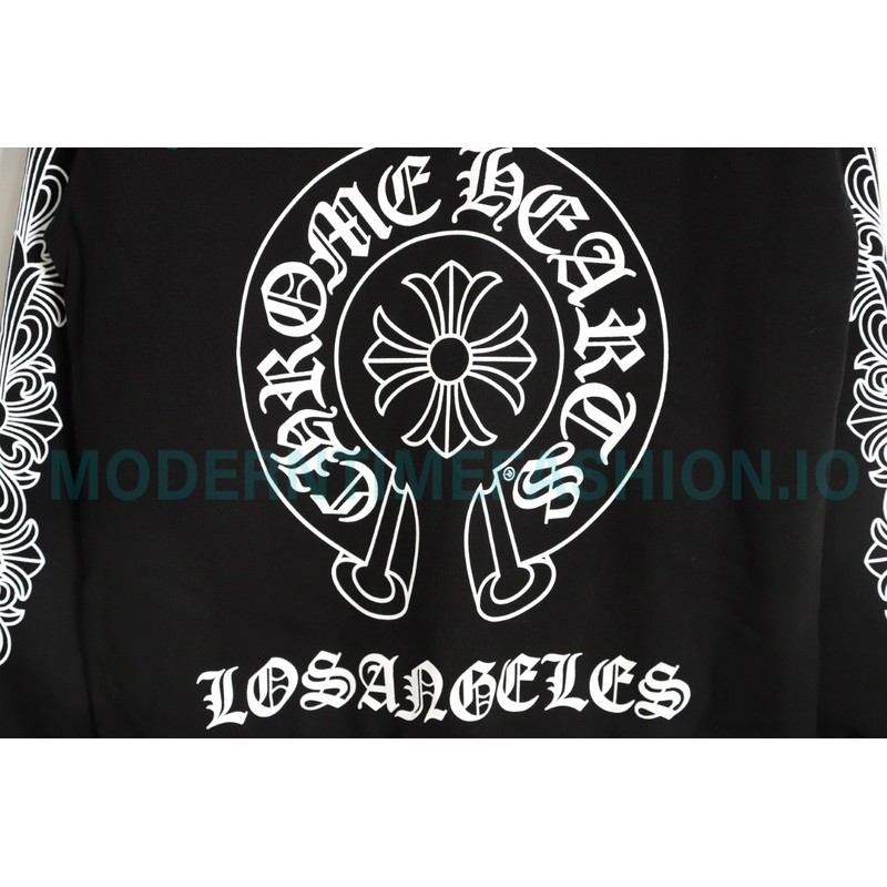 Chrome Hearts - 23FW Kirin Arms Printed Round Neck Hoodie