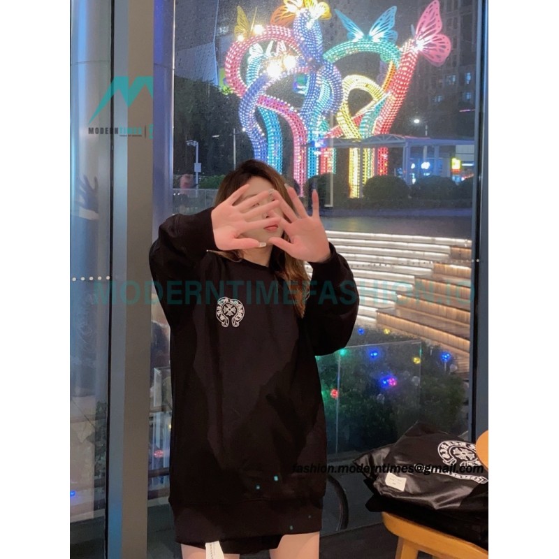 Chrome Hearts - 23FW Kirin Arms Printed Round Neck Hoodie