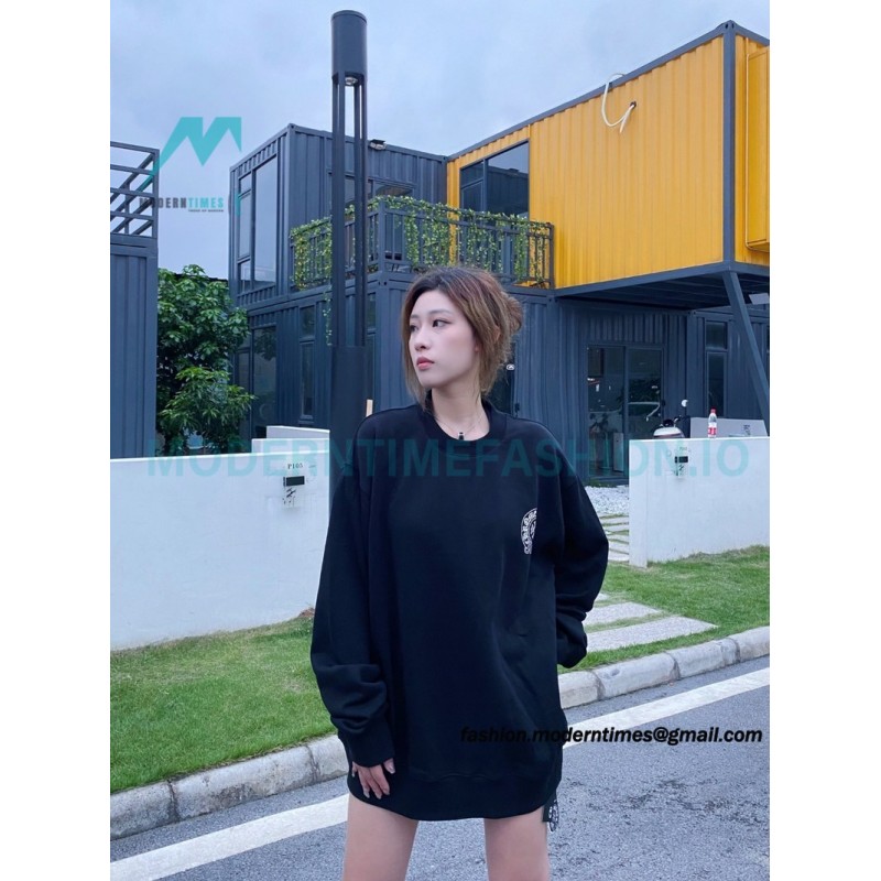 Chrome Hearts - 23FW Rainbow String Label Round Neck Hoodie