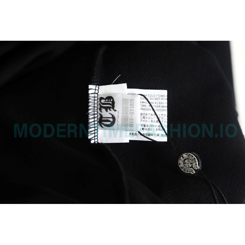 Chrome Hearts - 23FW Rainbow String Label Round Neck Hoodie