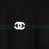 Chanel - Basic Double C Letter Embroidered Hoodie