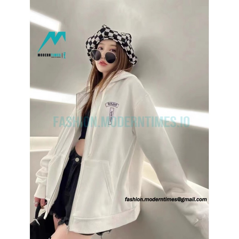 Chrome Hearts - 22FW Nack Large Horseshoe Zipper Coat