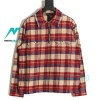 Chrome Hearts - Flannel Plaid Half-zip Shirt