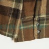 Chrome Hearts - Flannel Plaid Half-zip Shirt