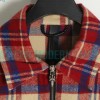 Chrome Hearts - Flannel Plaid Half-zip Shirt