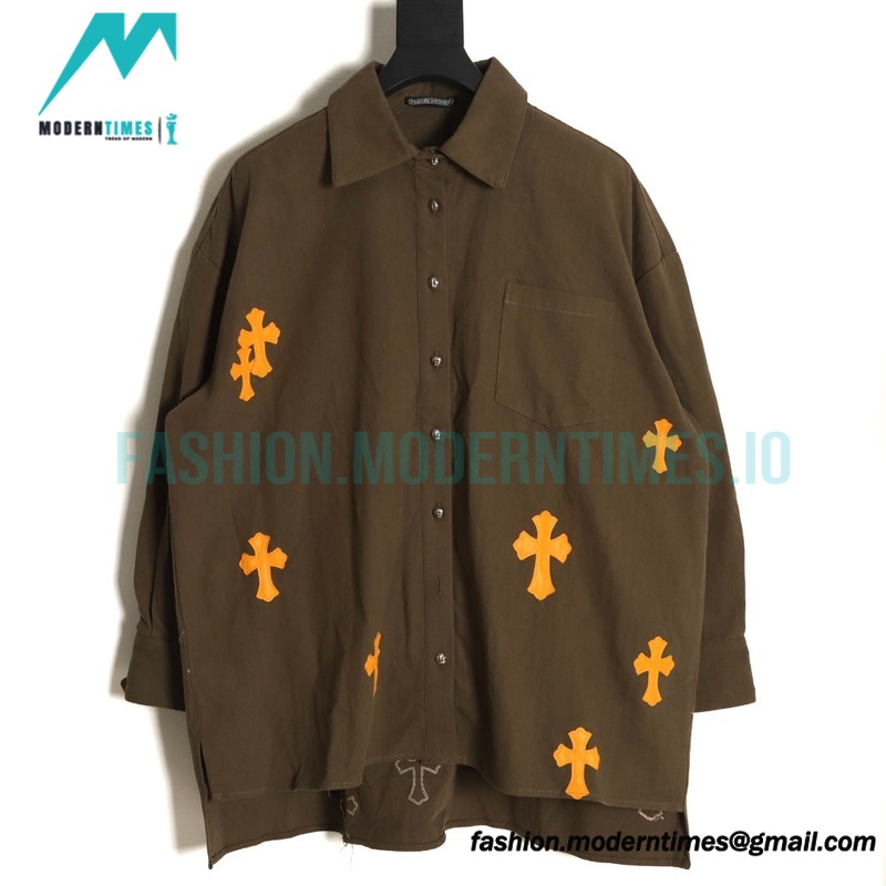 Chrome Hearts - Leather Label Shirt