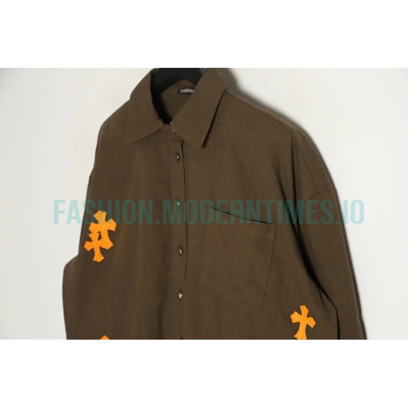 Chrome Hearts - Leather Label Shirt