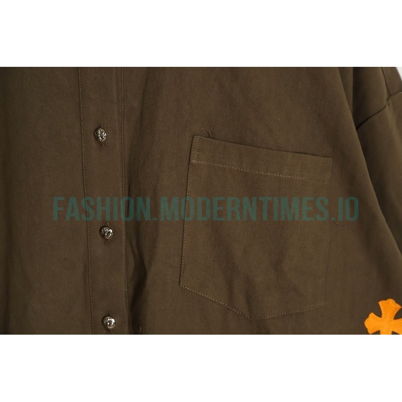 Chrome Hearts - Leather Label Shirt