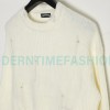 Chrome Hearts - Cross Leather Crewneck Sweater
